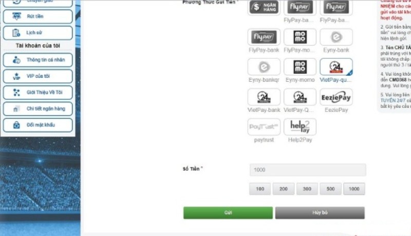 Hiện đã có liên kết đến trang chủ của 68Win - 68Win
