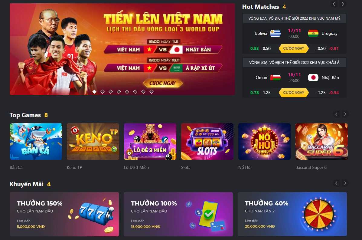 Các trò chơi cấp độ Km88 cung cấp một loạt các trò chơi chất lượng cao - Km88